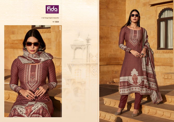 Saanjh By Fida Voile Cotton Dress Material Wholesale Clothing Suppliers In India